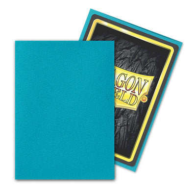 Dragon Shield Sleeves: Standard Matte - Turquoise "Atebeck" (100-Pack)