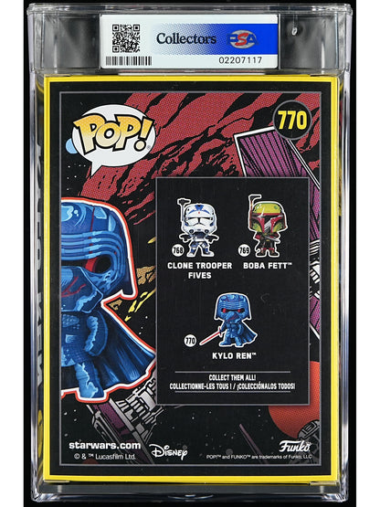Funko Pop! Star Wars: Kylo Ren PSA Graded Vinyl Figure #770 Cert #02207117