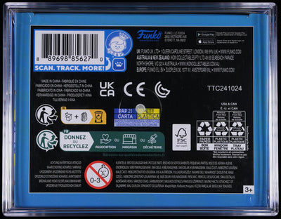 Funko Pop! PSA Graded Scooby-Doo: Phantom Virus GITD (Digital) PSA Graded 10 GEM MINT Vinyl Figure #304 Cert #01008939