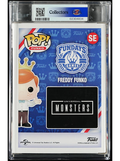 Funko Pop! Funko: Freddy as Wolfman PSA Graded Vinyl Figure #SE Cert #02304834