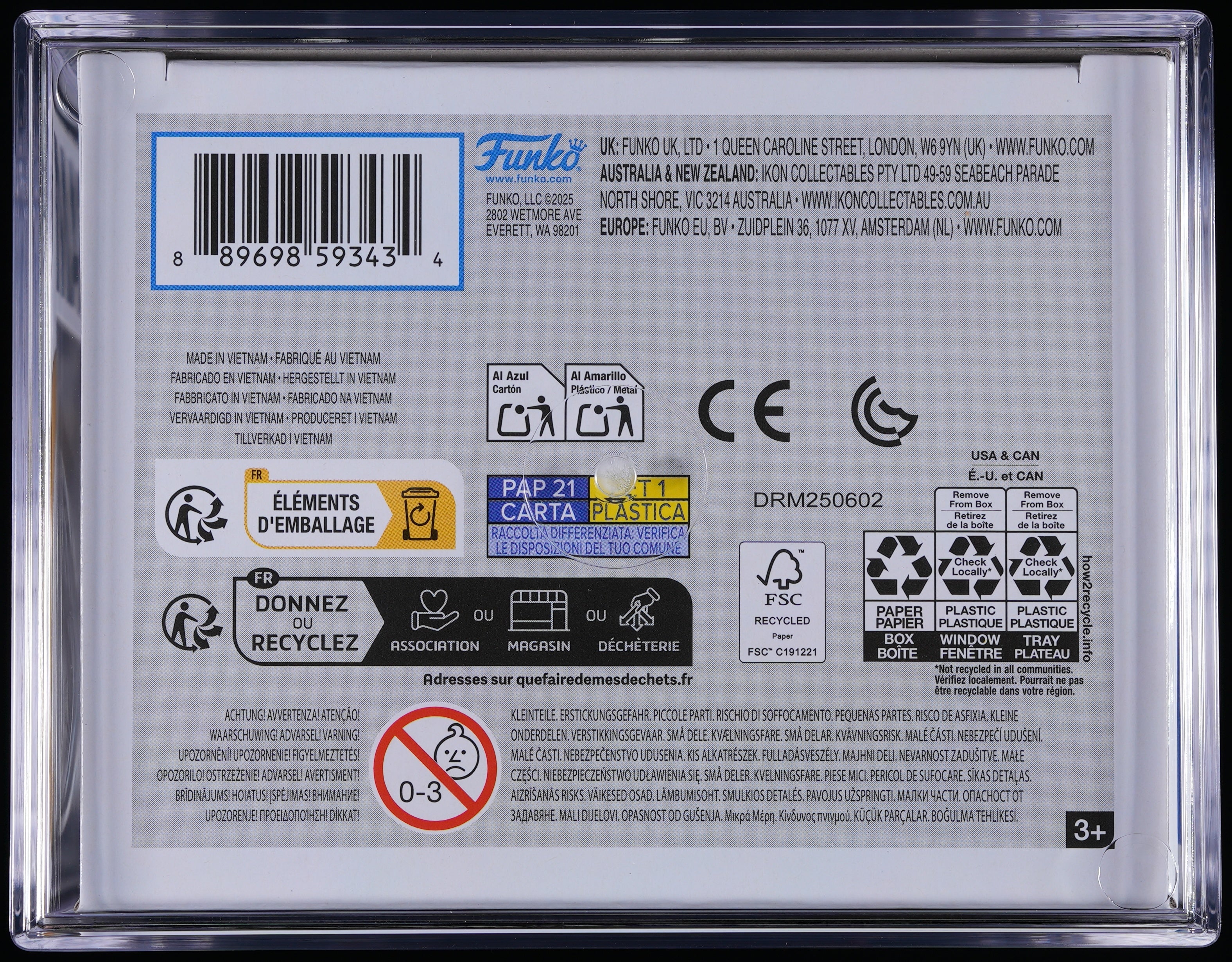Funko Pop! PSA Graded Pokemon: Alakazam PSA Graded 10 GEM MINT Vinyl Figure #855 Cert #02209950