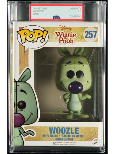 Funko Pop! Winnie the Pooh: Woozle PSA Graded Vinyl Figure #257 Cert #02305586