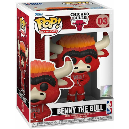 Funko Pop! Vinyl NBA Chicago Bulls: Benny the Bull Vinyl Figure #03