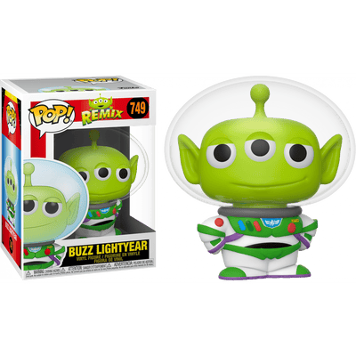 Funko Pop! Disney Remix: Buzz Lightyear Alien Remix GITD (Target) Vinyl Figure #749