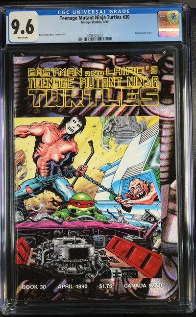 Mirage Studios: Teenage Mutant Ninja Turtles 30 4/90 CGC 9.6 Cert #4499727001