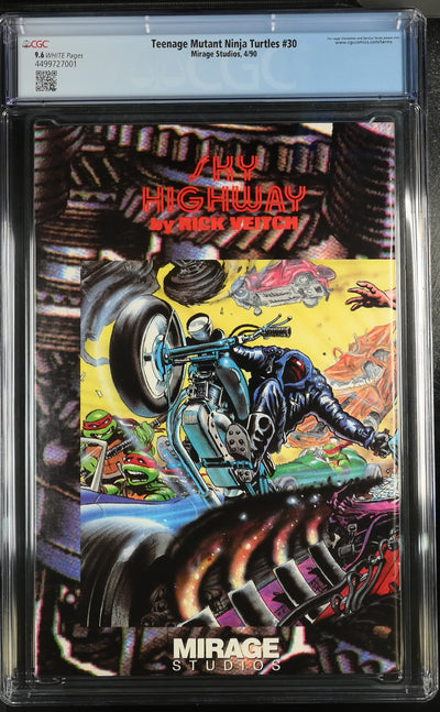 Mirage Studios: Teenage Mutant Ninja Turtles 30 4/90 CGC 9.6 Cert #4499727001