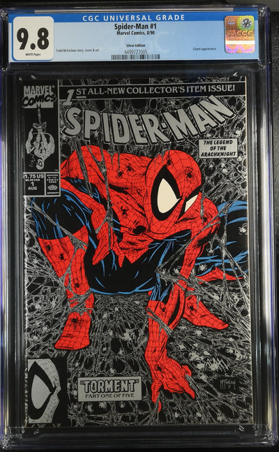 Marvel Comics: Spider-Man 1 8/90 CGC 9.8 Cert #4499727005