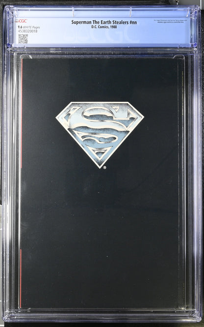 DC Comics: Superman The Earth Stealers nn 1988 CGC 9.6 Cert #4538320018
