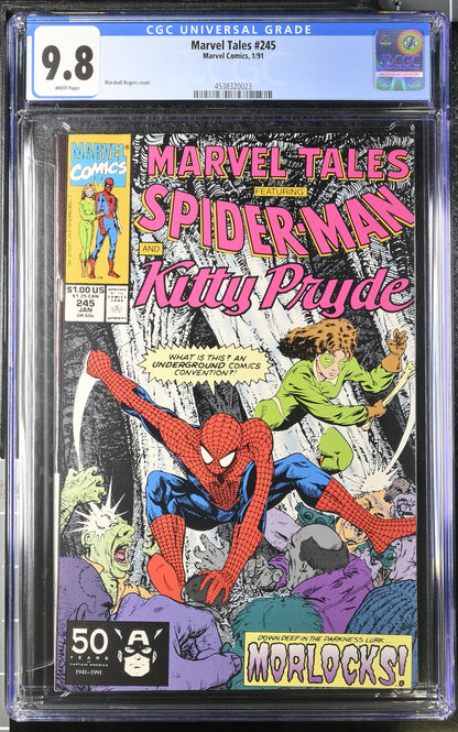 Marvel Comics: Marvel Tales 245 1/91 CGC 9.8 Cert #4538320023