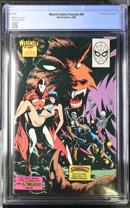 Marvel Comics: Marvel Comics Presents 56 1990 CGC 9.0 Cert #4538321013