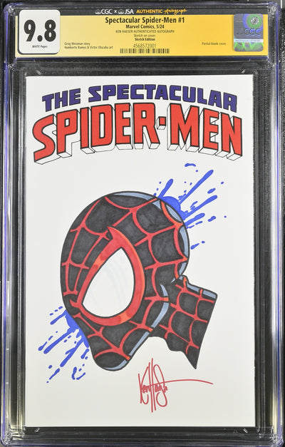 Marvel Comics: Spectacular Spider-Men 1 5/24 CGC 9.8 Cert #4568572001
