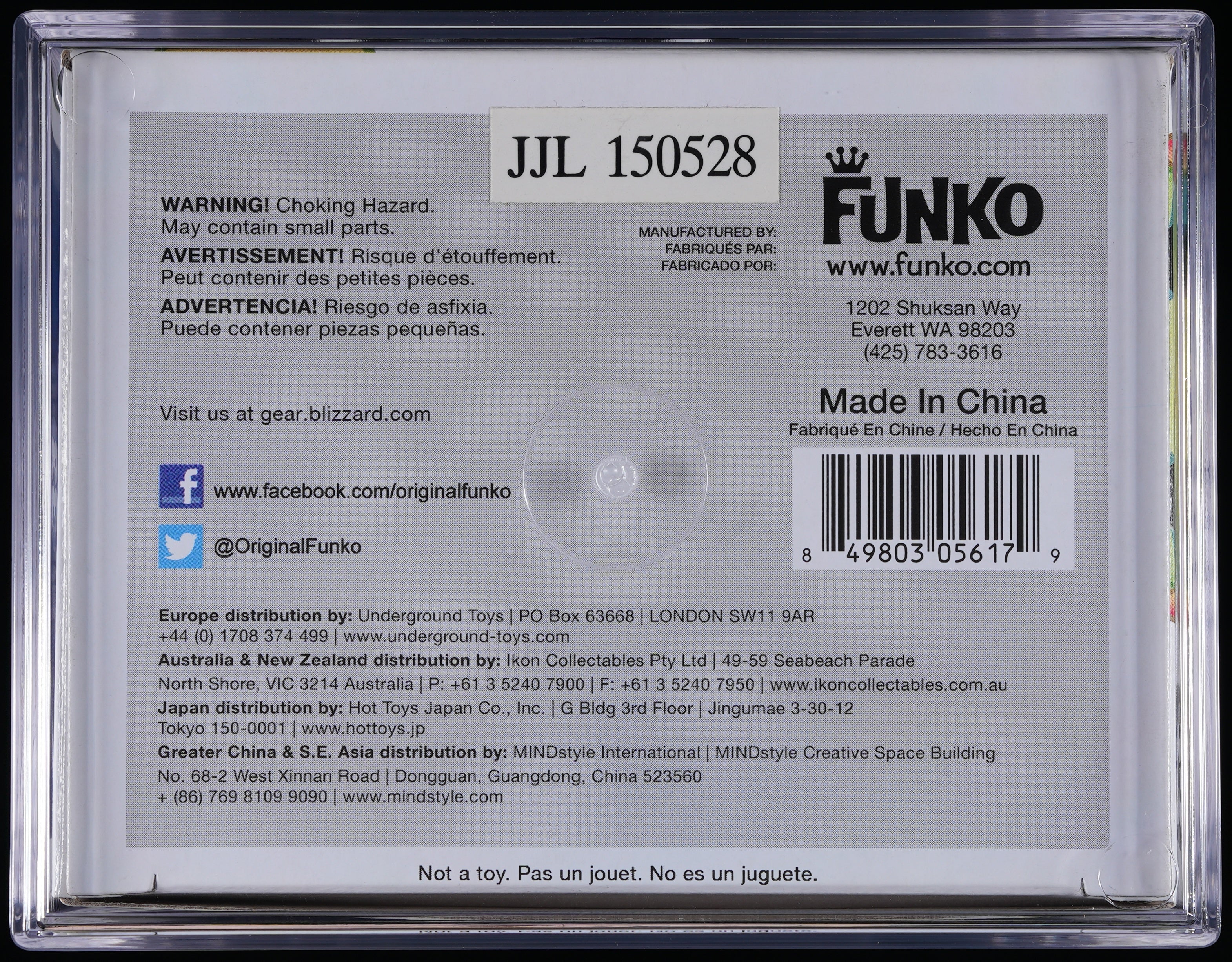 Funko Pop! PSA Graded World of Warcraft: Murloc (White GameStop) PSA Graded 9 MINT Vinyl Figure #33 Cert #02210554