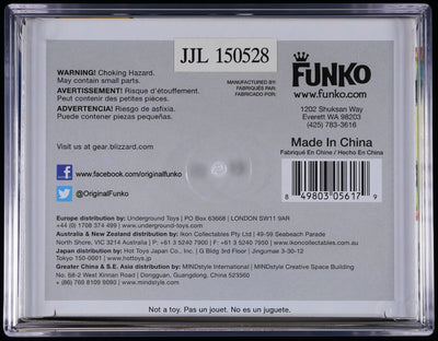 Funko Pop! PSA Graded World of Warcraft: Murloc (White GameStop) PSA Graded 9 MINT Vinyl Figure #33 Cert #02210554