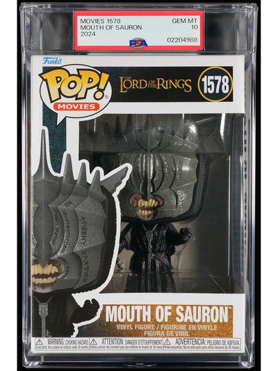 Funko Pop! The Lord of the Rings: Mouth of Sauron PSA Graded Vinyl Figure #1578 Cert #02204988