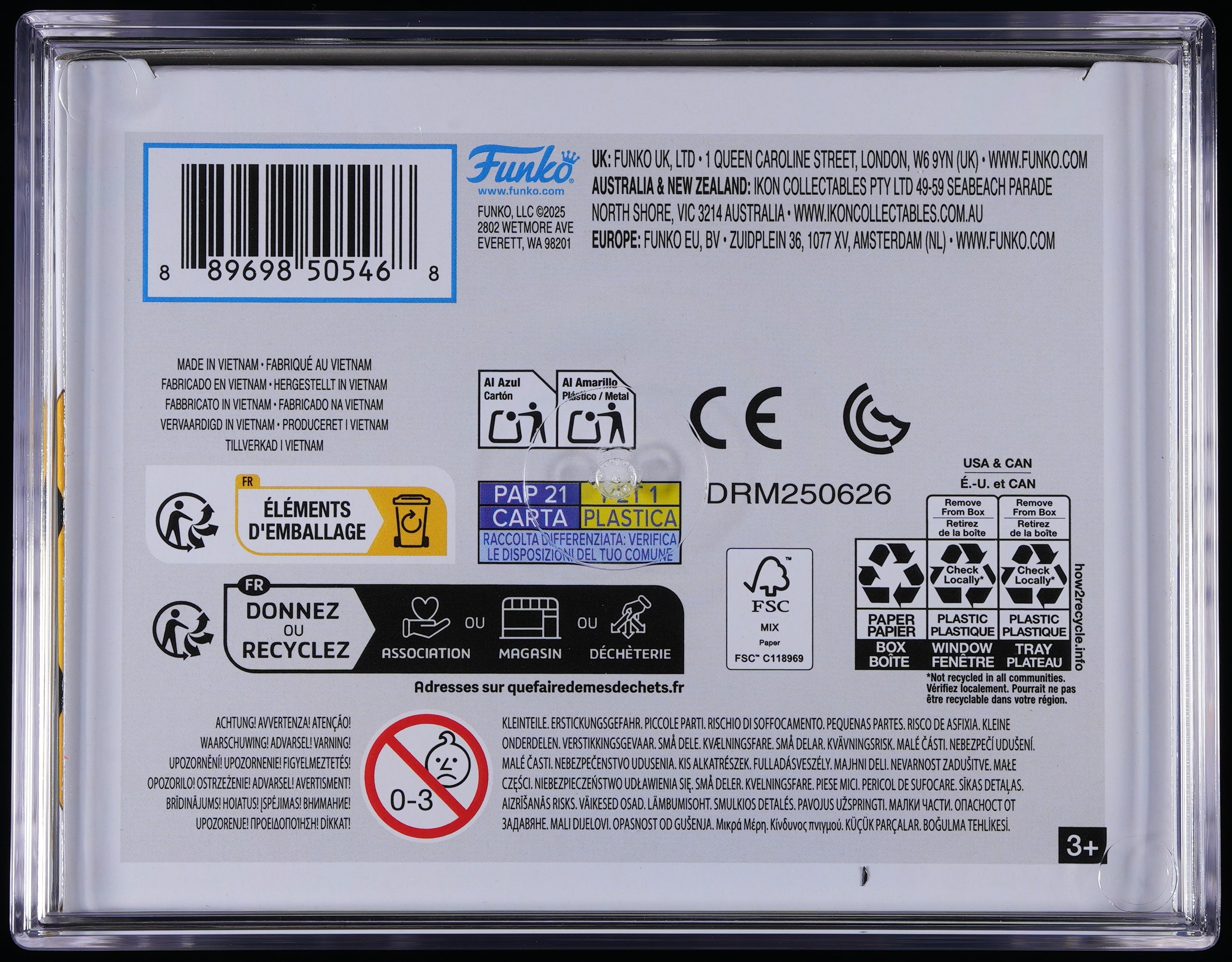 Funko Pop! PSA Graded Pokemon: Jolteon PSA Graded 9 MINT Vinyl Figure #628 Cert #02111798