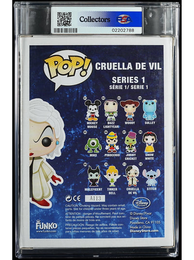 Funko Pop! Disney: Cruella de Vil PSA Graded Vinyl Figure #11