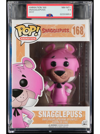 Funko Pop! Snagglepuss: Snagglepuss PSA Graded Vinyl Figure #168 Cert #02203653