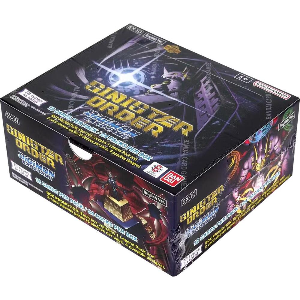 Digimon TCG: Sinister Order EX-10 Booster Box (24 Packs)