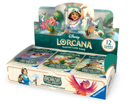 Disney Lorcana TCG: Archazia's Island Booster Box (24 Packs)