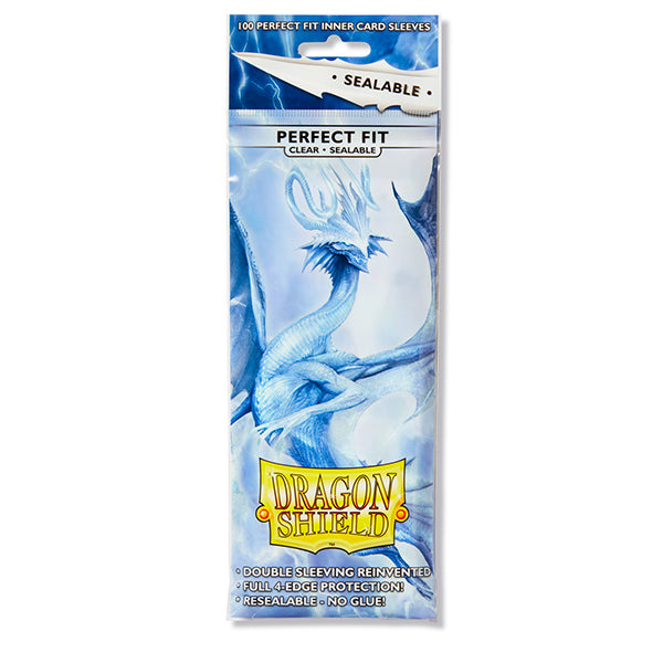 Dragon Shield Sleeves: Perfect Fit Sealable - Clear (100 ct)
