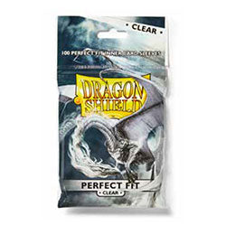 Dragon Shield Sleeves: Perfect Fit Standard Clear/Clear (100 ct)