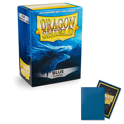 Dragon Shield Sleeves: Standard Classic Blue (100 ct)