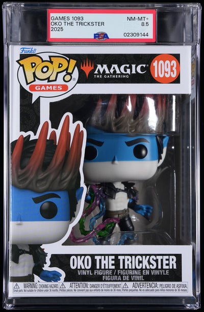 Funko Pop! PSA Graded Magic The Gathering: Oko The Trickster PSA Graded 8.5 NM-MT+ Vinyl Figure #1093 Cert #02309144