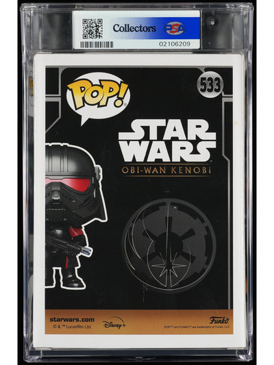 Funko Pop! Star Wars: Purge Trooper PSA Graded Vinyl Figure #533 Cert #02106209