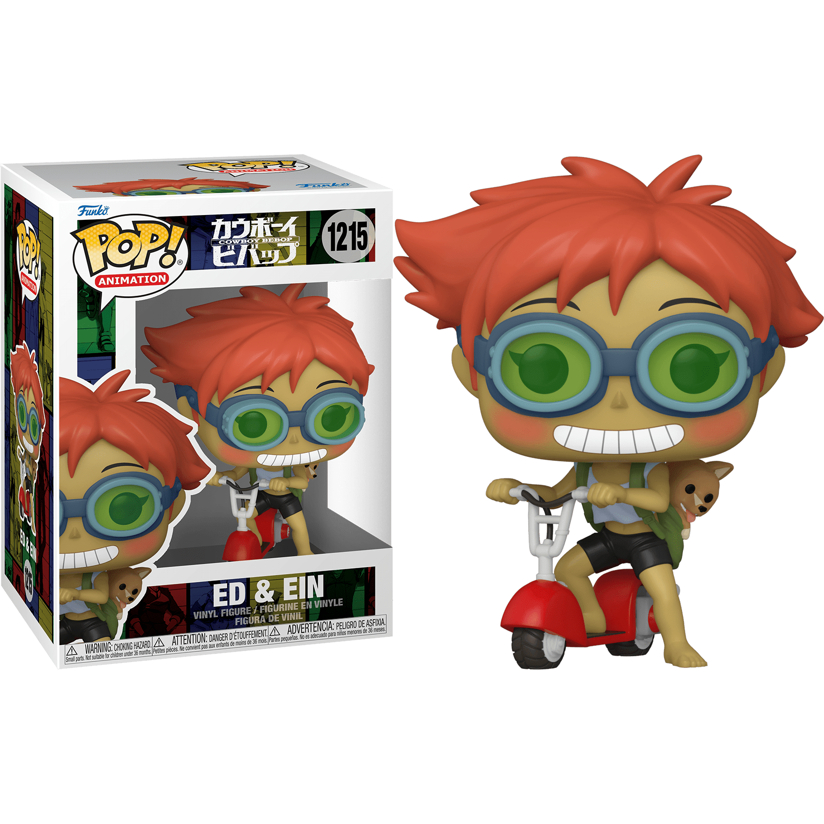 Funko Pop! Cowboy Bebop: Ed & Ein Vinyl Figure #1215
