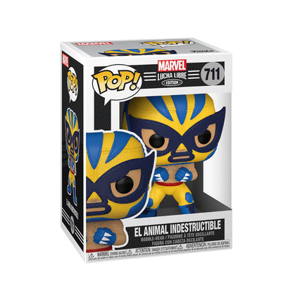 Funko Pop! Marvel Lucha Libre Edition: El Animal Indestructible Vinyl Figure #711