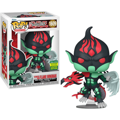 Funko Pop! Yu-Gi-Oh!: Elemental Hero Flame Wingman (2024 Summer Convention) Vinyl Figure #1609