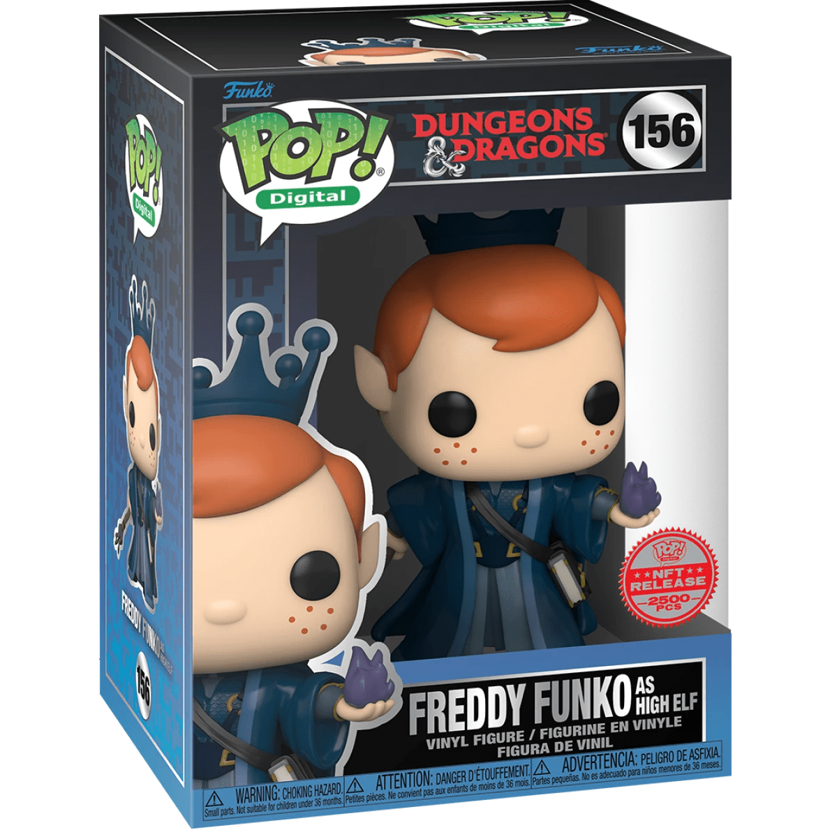 Funko Pop! Dungeons & Dragons: Freddy Funko as High Elf (Royalty 2500) Vinyl Figure #156