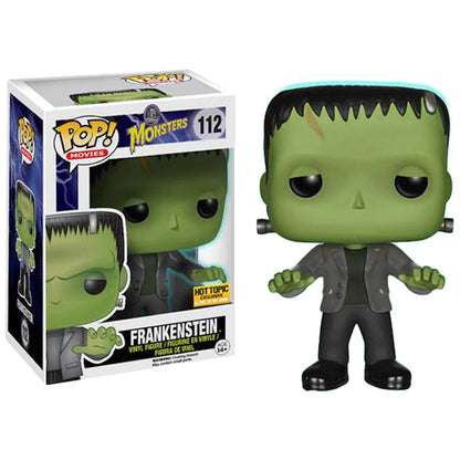 Funko Pop! Universal Monsters: Frankenstein Glow in the Dark Hot Topic Exclusive Vinyl Figure #112