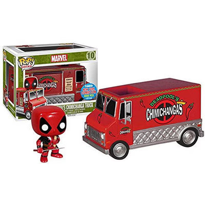 Funko Pop! Rides Marvel: Deadpool's Chimichanga Truck (NYCC) Vinyl Figure #10
