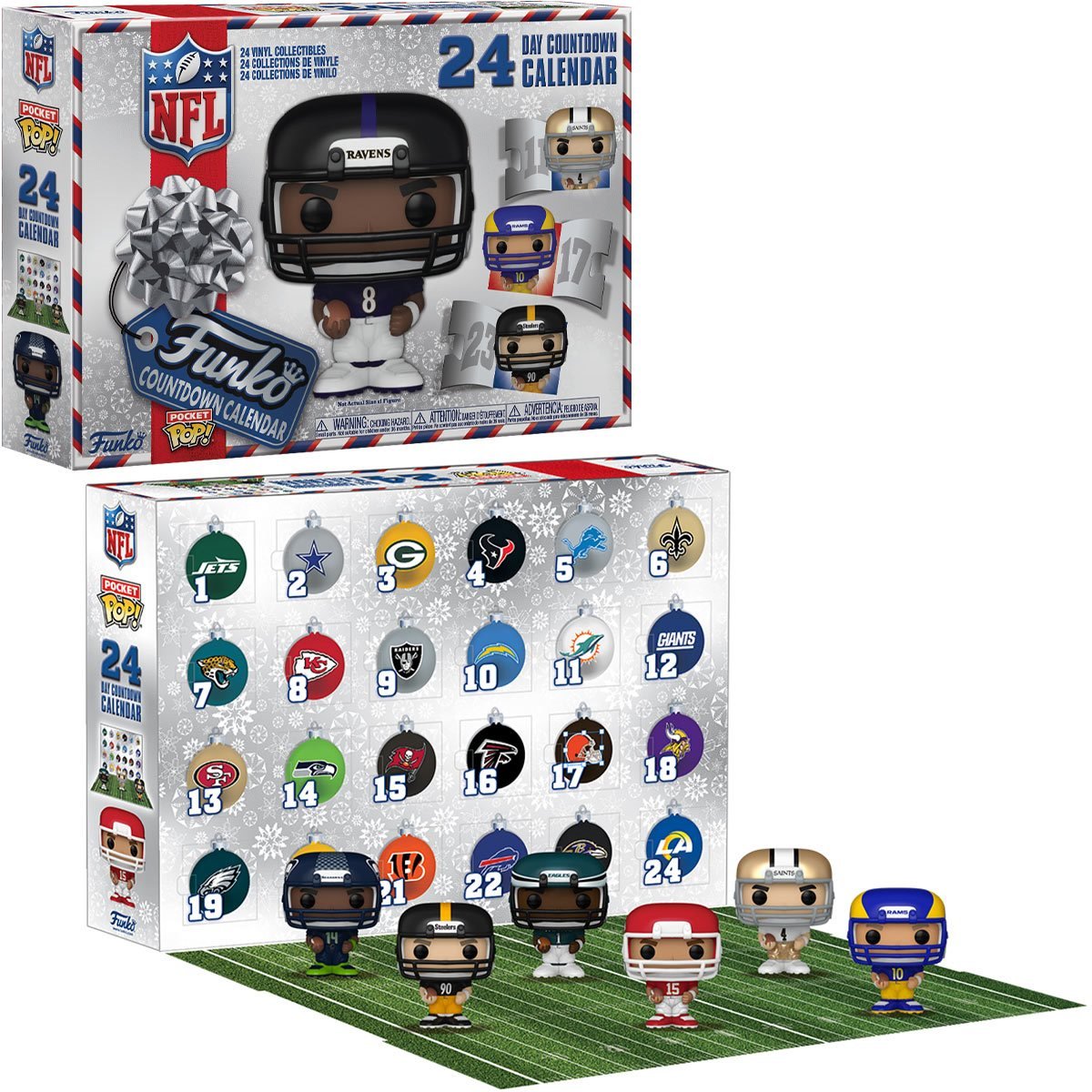 Funko Pocket Pop! 2024 NFL Advent Calendar