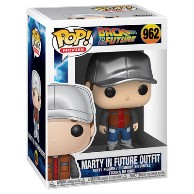 Funko Pop! Back to the Future: Marty in Future Outfit Vinyl Figure #962