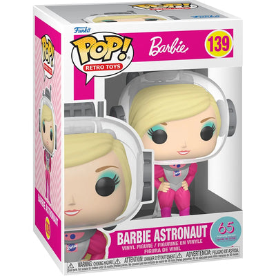 Funko Pop! Barbie 65th Anniversary: Barbie Astronaut Vinyl Figure #139