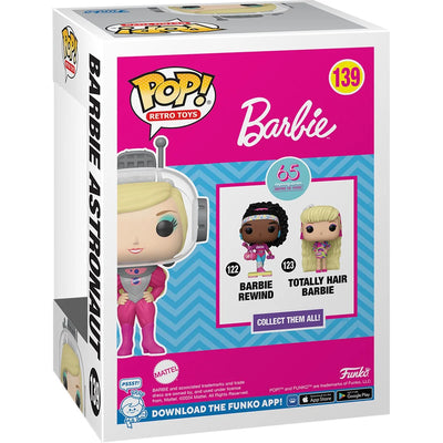 Funko Pop! Barbie 65th Anniversary: Barbie Astronaut Vinyl Figure #139