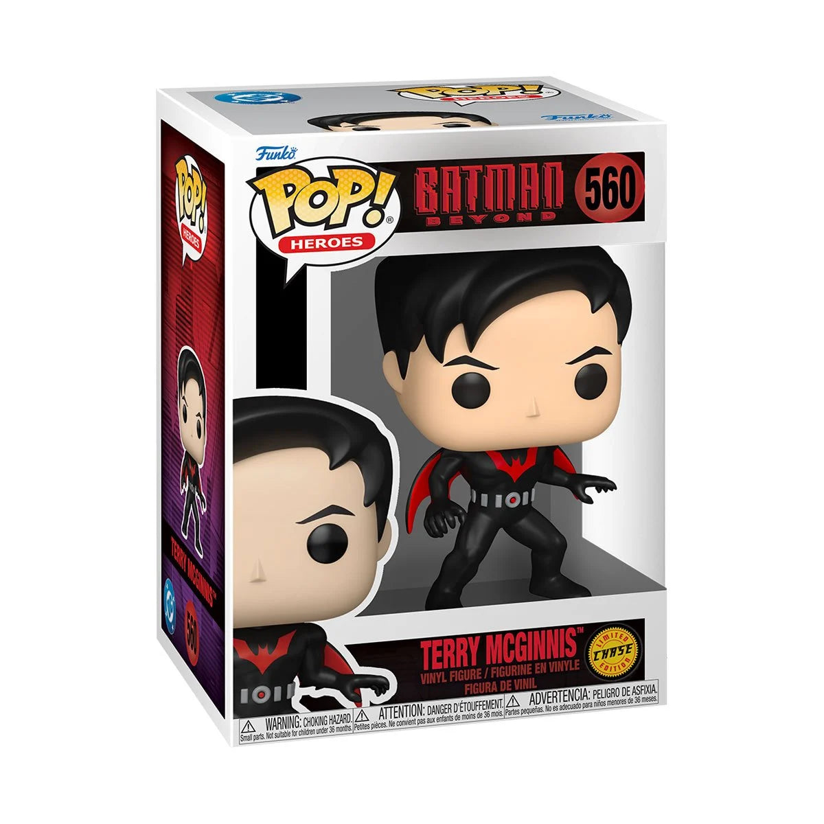 Funko Pop! Batman Beyond: Terry McGinnis Limited Edition Chase Vinyl Figure #560