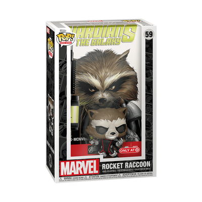 Funko Pop! Comic Cover Marvel Guardians of the Galaxy: Rocket