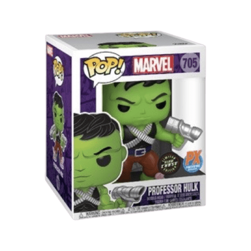 Funko Pop! Deluxe Marvel: Professor Hulk Glow in the Dark Limited Edition Chase PX Exclusive Vinyl Figure #705