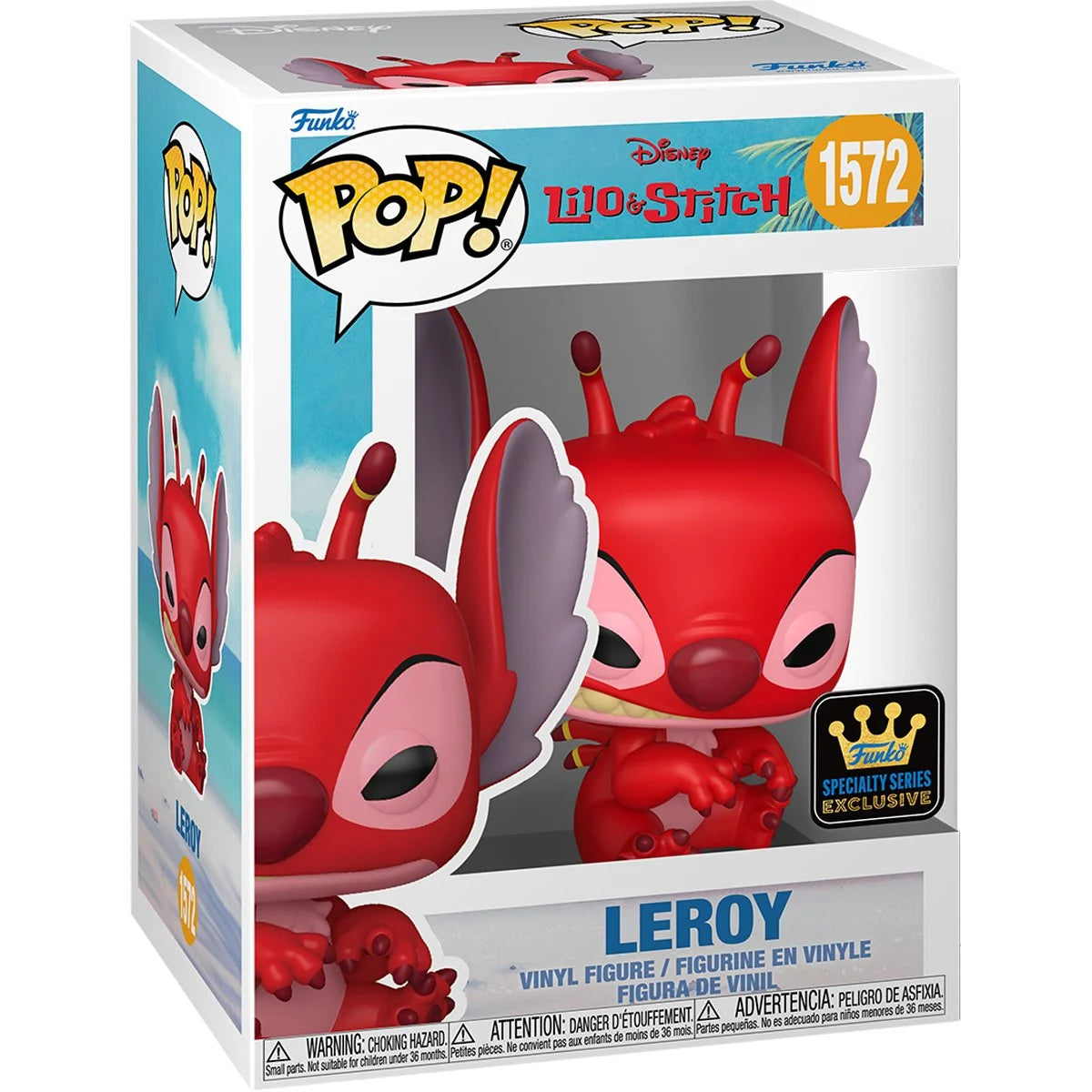 Funko Pop! Disney Lilo and Stitch: Leroy (Specialty Series) Exclusive Vinyl Figure #1572