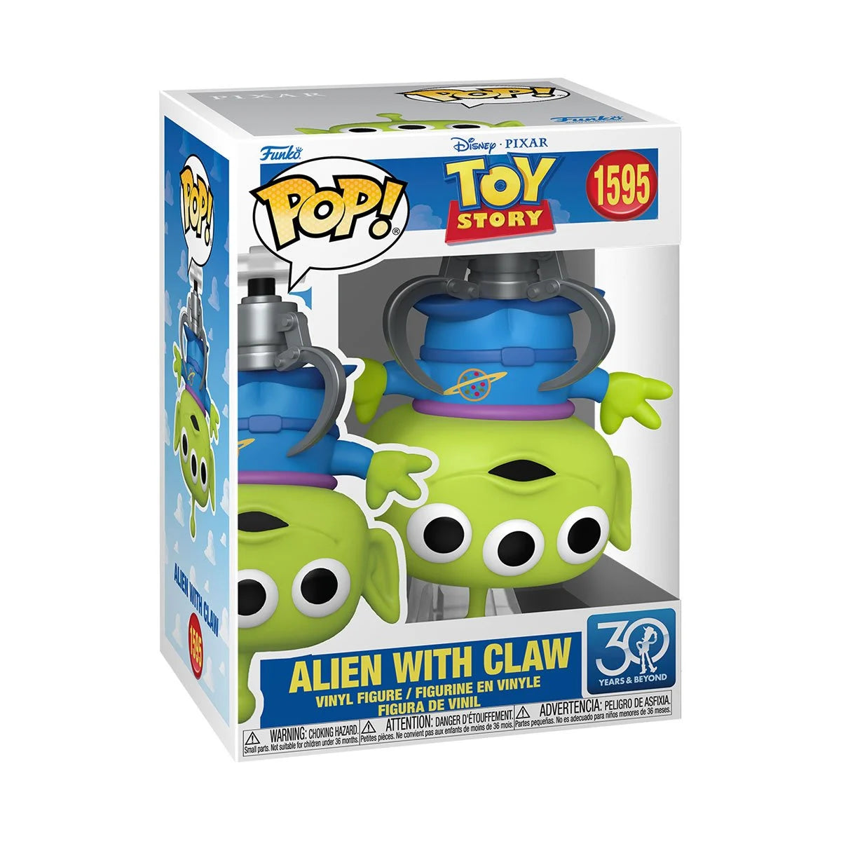 Funko Pop! Disney Toy Story: Alien with Claw (30th Anniversary) Vinyl Figure #1595