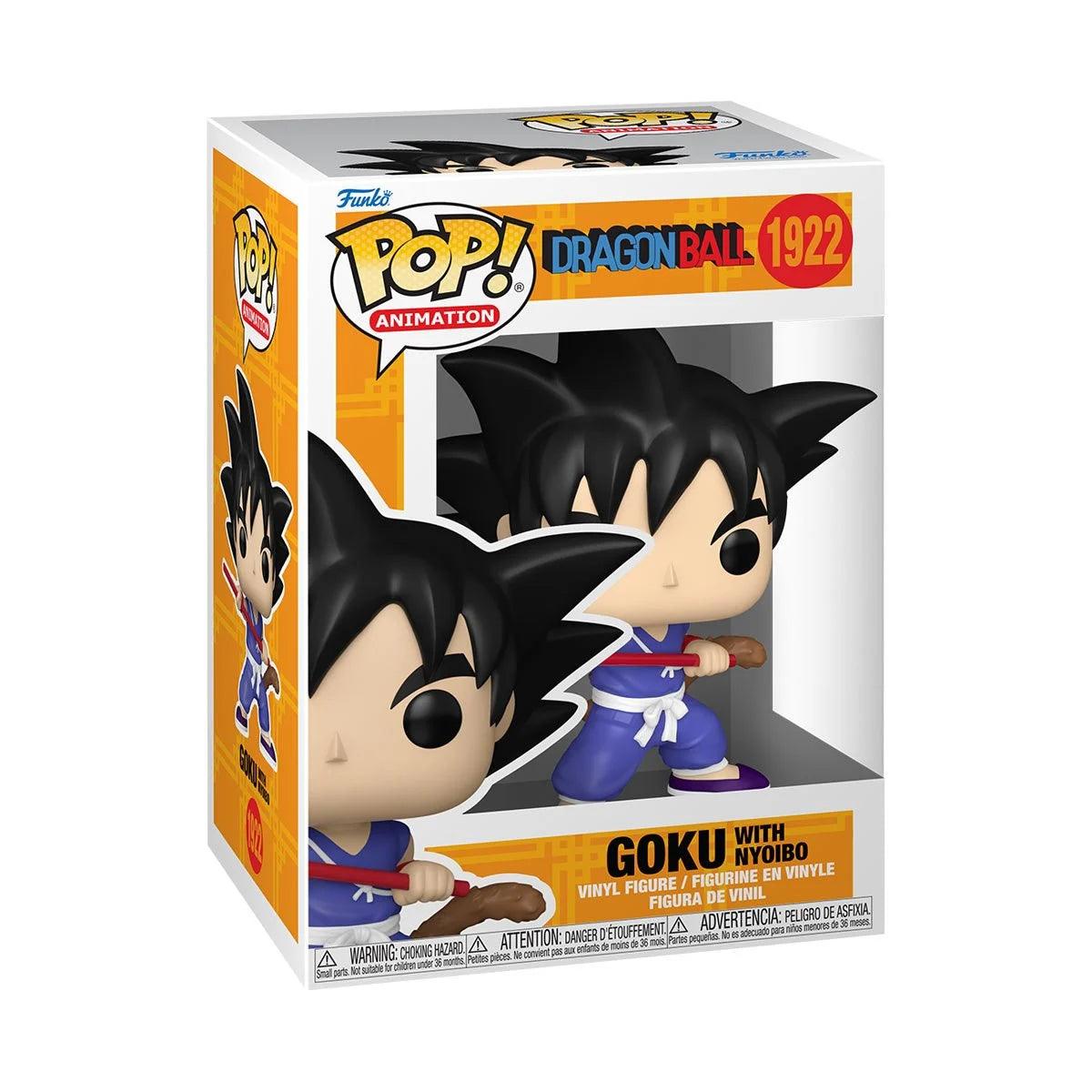 Funko Pop! Dragon Ball: Goku with Nyoibo Vinyl Figure #1922