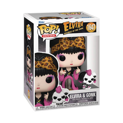 Funko Pop! Elvira: Elvira & Gonk Vinyl Figure #1647
