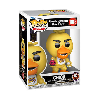 Funko Pop! Five Nights at Freddys 10th Anniversary: Chica Vinyl Figure #1063
