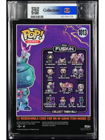 Funko Pop! Freddy Funko: Funko Fusion Cosmic Freddy Funko Exclusive PSA-Graded Vinyl Figure #1013