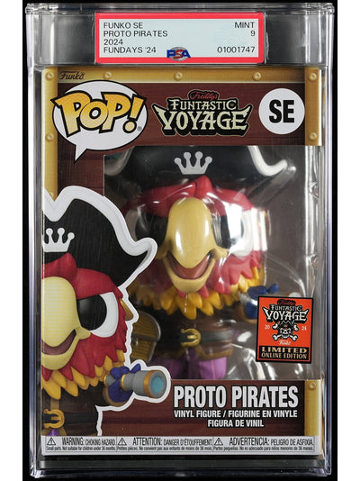 Funko Pop! Funtastic Voyage: Proto Pirates Exclusive PSA-Graded Vinyl Figure #SE