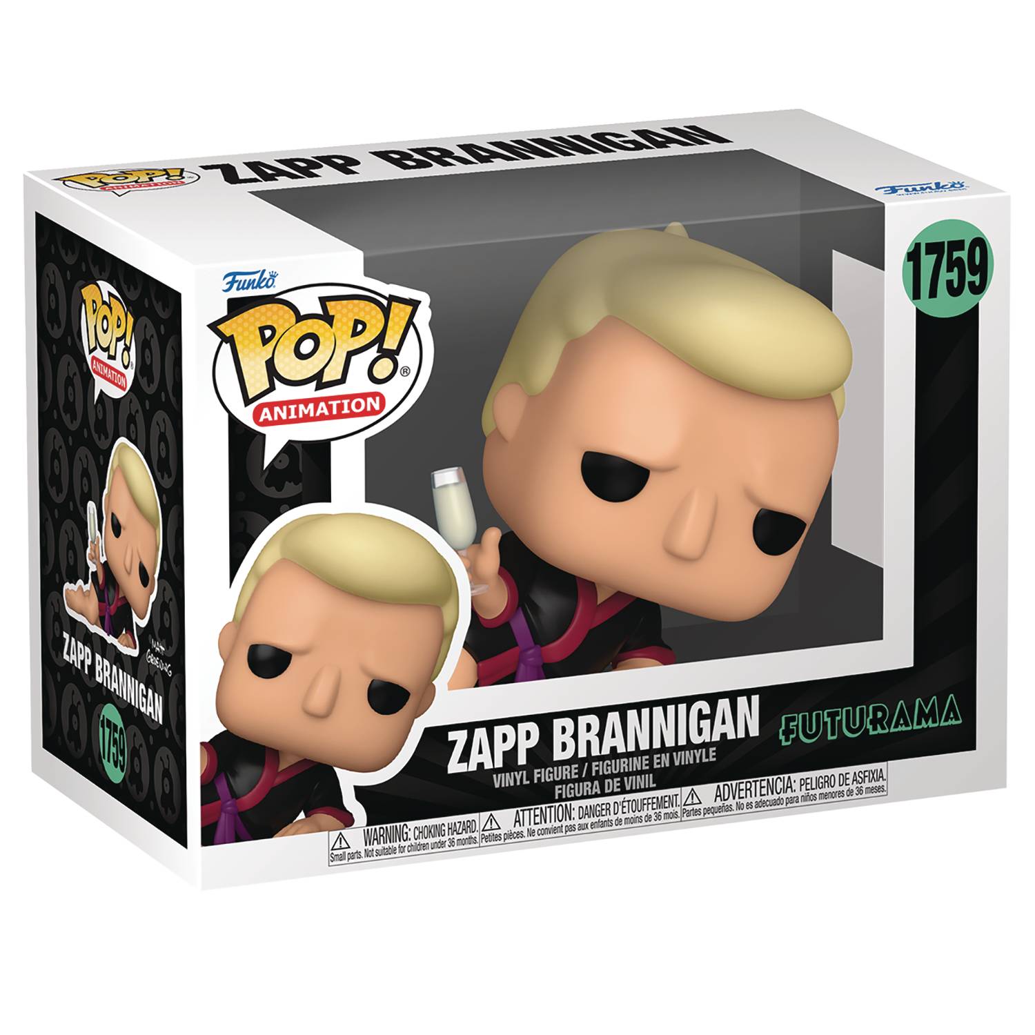 Funko Pop! Futurama: Zapp Brannigan Vinyl Figure #1759