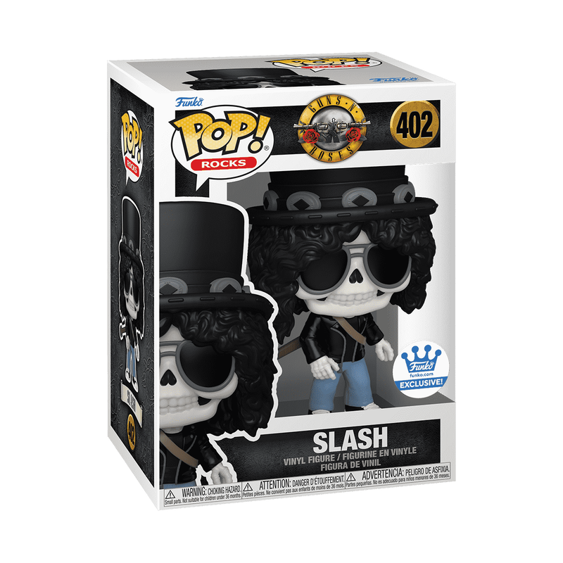 Funko Pop! Guns N' Roses: Slash Skeleton Funko Exclusive Vinyl Figure #402